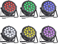 18x8W RGBW LED Stage Lights 6 Packs A260