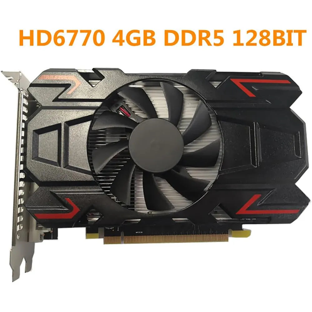 4G DDR5 AMD HD6770 Graphics Card D417