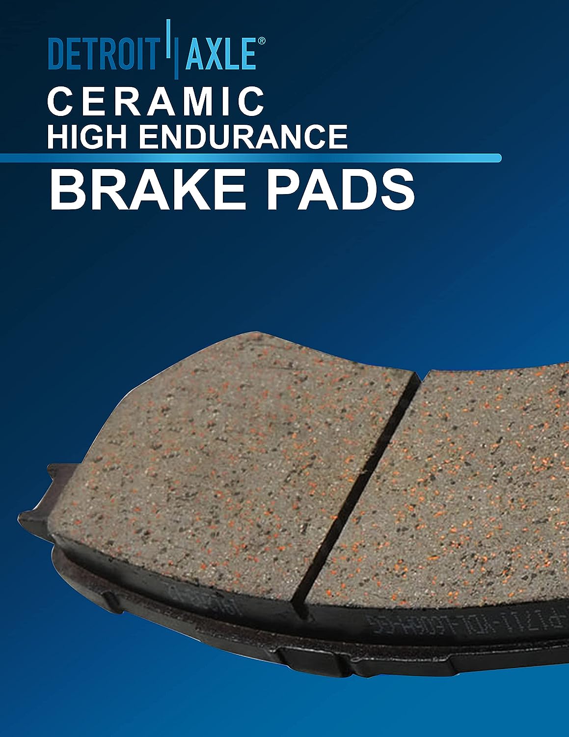 Rear Disc Brake Kit Rotors with Ceramic Pads and Hardware M4550