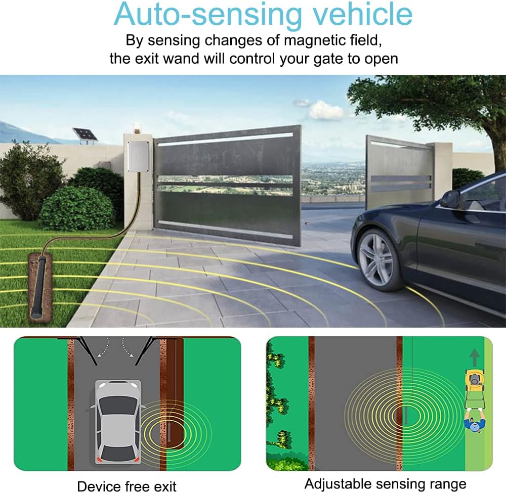 Automatic Sensor Car Detector Exit Wand J48764
