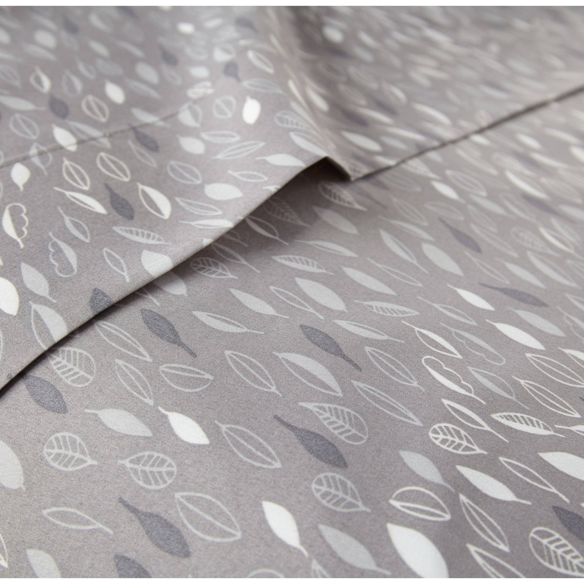 Blue 4-Piece Printed Bed Sheet Set H8537
