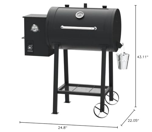 Black Pellet Grill, 482 Square Inches J385