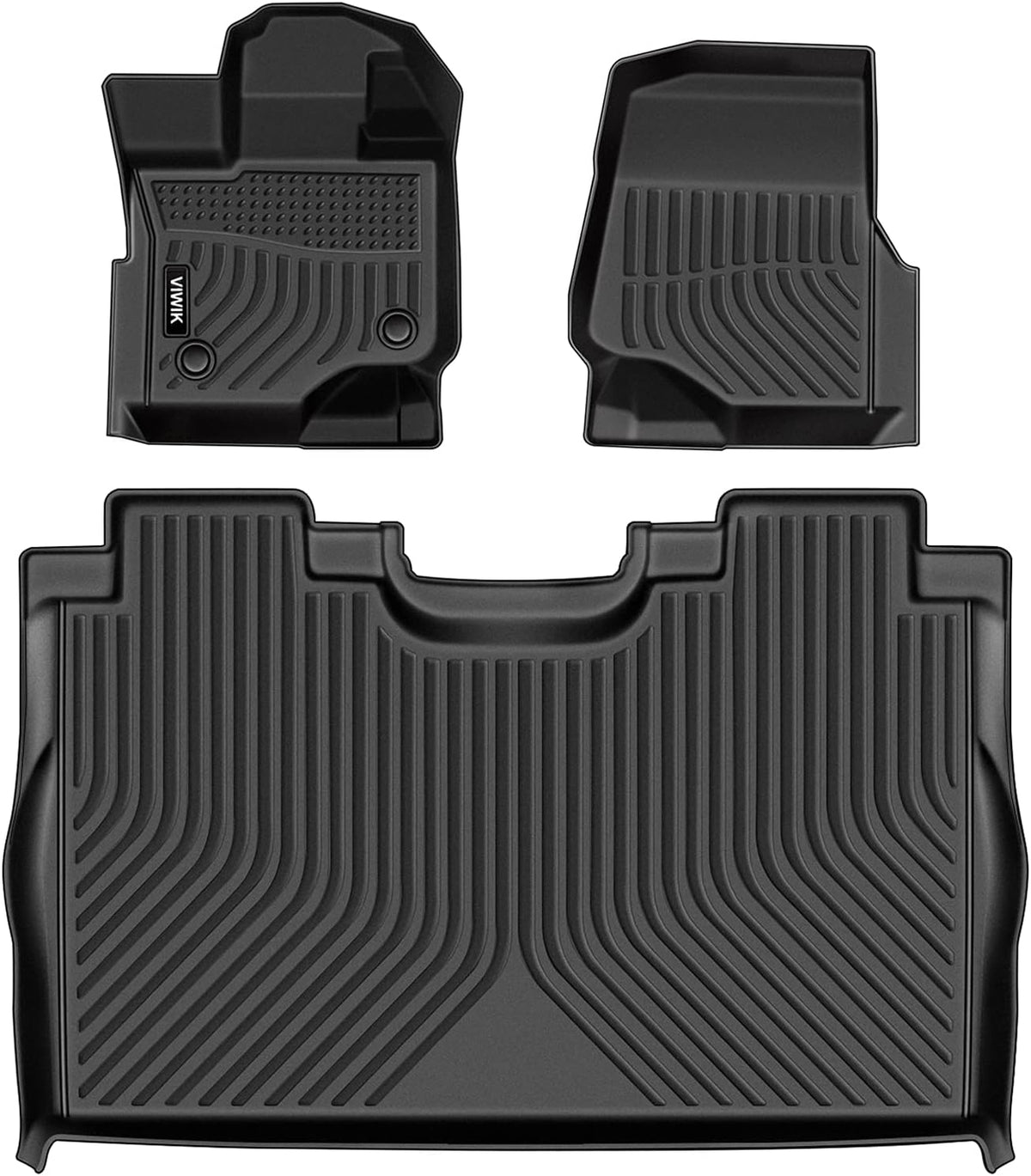 Black TPE Floor Mats Full Set F326074