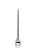 Set of 144 Light Gray Taper Candles M12214