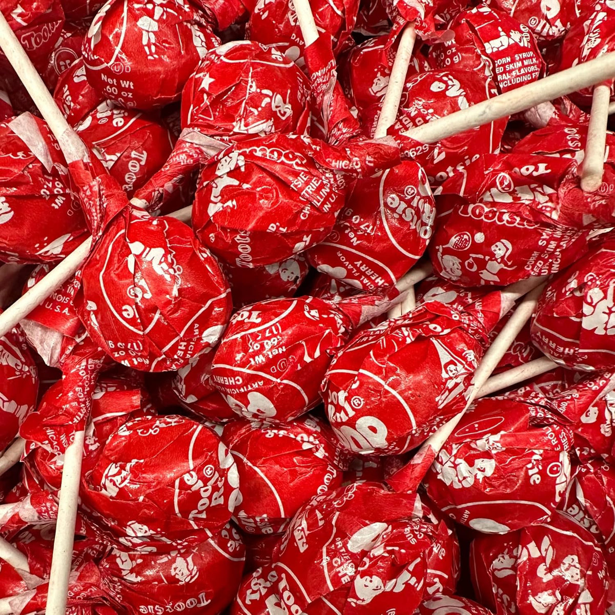 Cherry Tootsie Roll Pops Bulk 100 Count Q48374