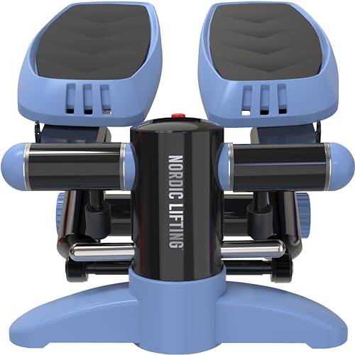 Mini Stepper & Stair Climber Machine with Resistance Bands Set U4096
