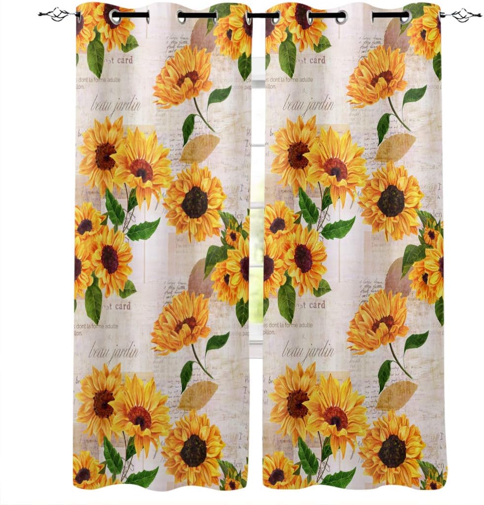 Blackout Curtains 2 Panels 52x63inch Z5264
