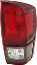 For Toyota Tacoma Tail Light Assembly Passenger Side Black Housing Red Lens H661261
