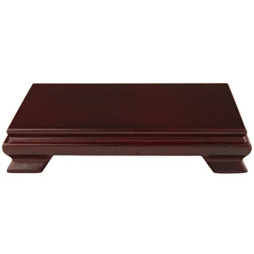 Rosewood Rectangular Stand 7"x5" H916