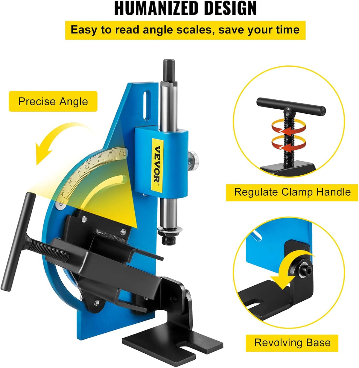 60 Degree Pipe Tubing Notcher with 13 Pc Hole Saw and Case Q2794