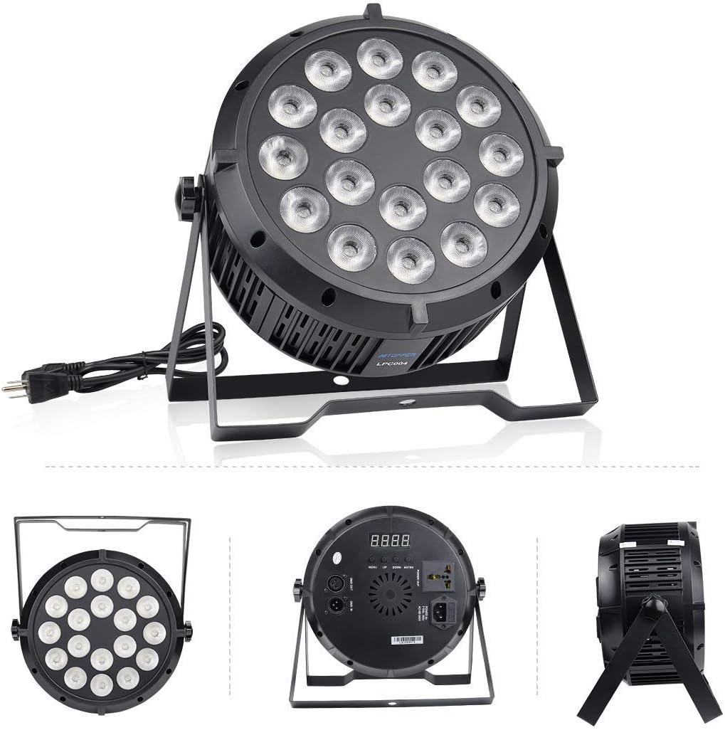 18x8W RGBW LED Stage Lights 6 Packs A260