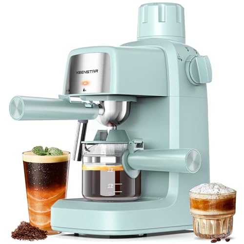 Compact 4 Cup Espresso Machine with Milk Frother L43690