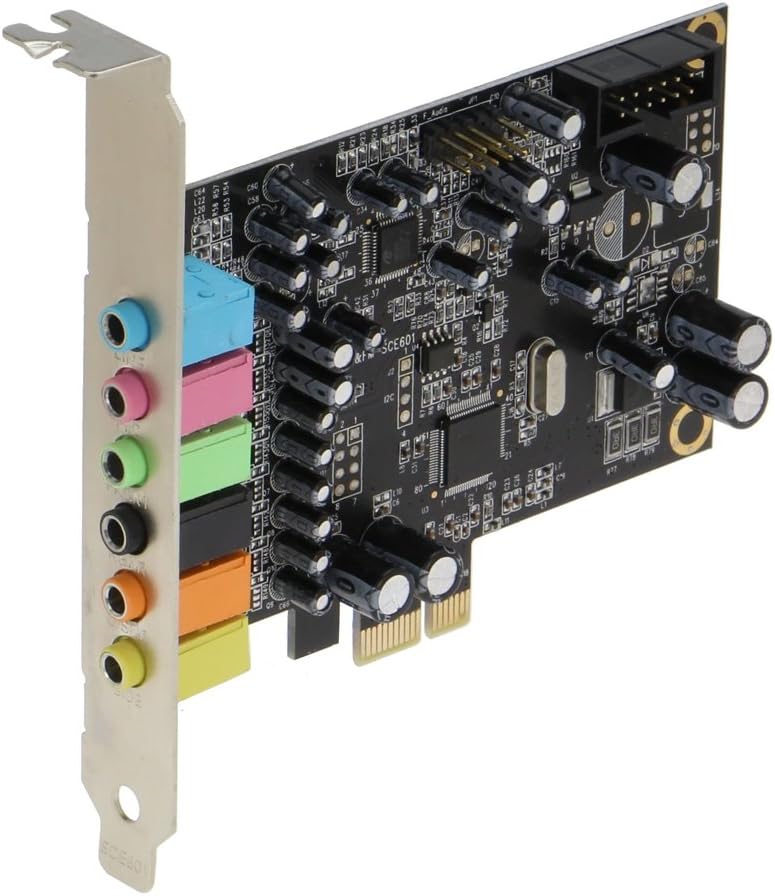 PCIe 7.1 Channel Sound Card with SPDIF Bracket D974