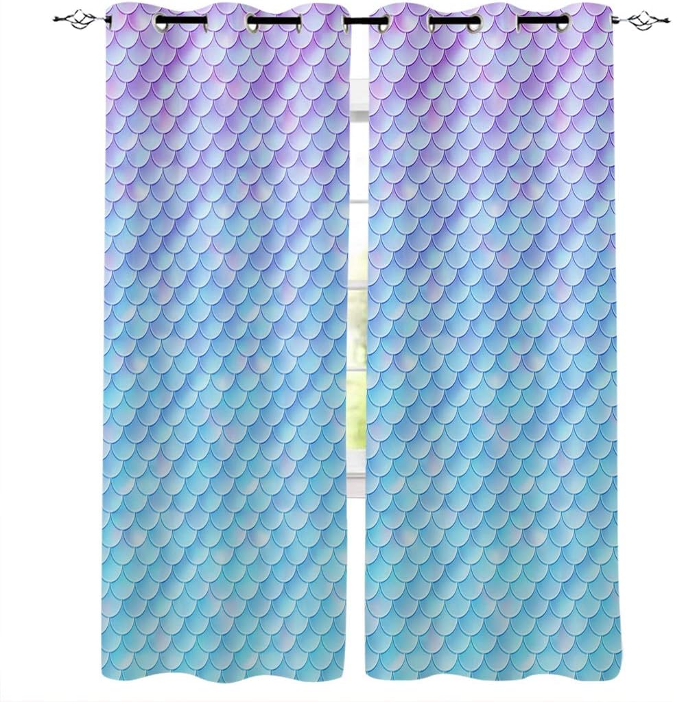 Blackout Curtains 2 Panels 52x63inch Z5264