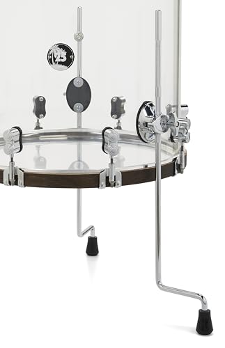 4-Piece Clear Acrylic Drum Set Shell Pack P8933