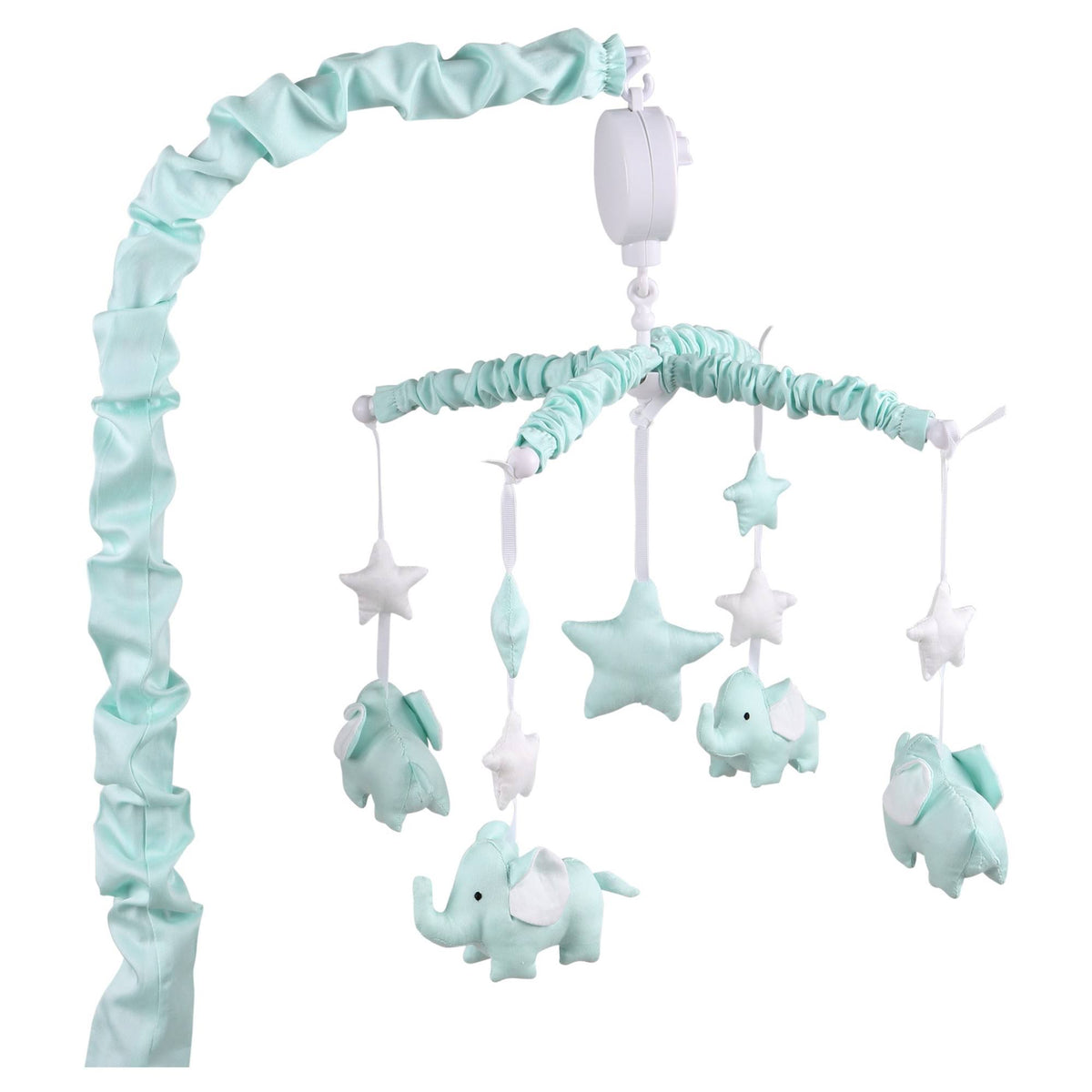 Mint Elephant Musical Mobile D2514