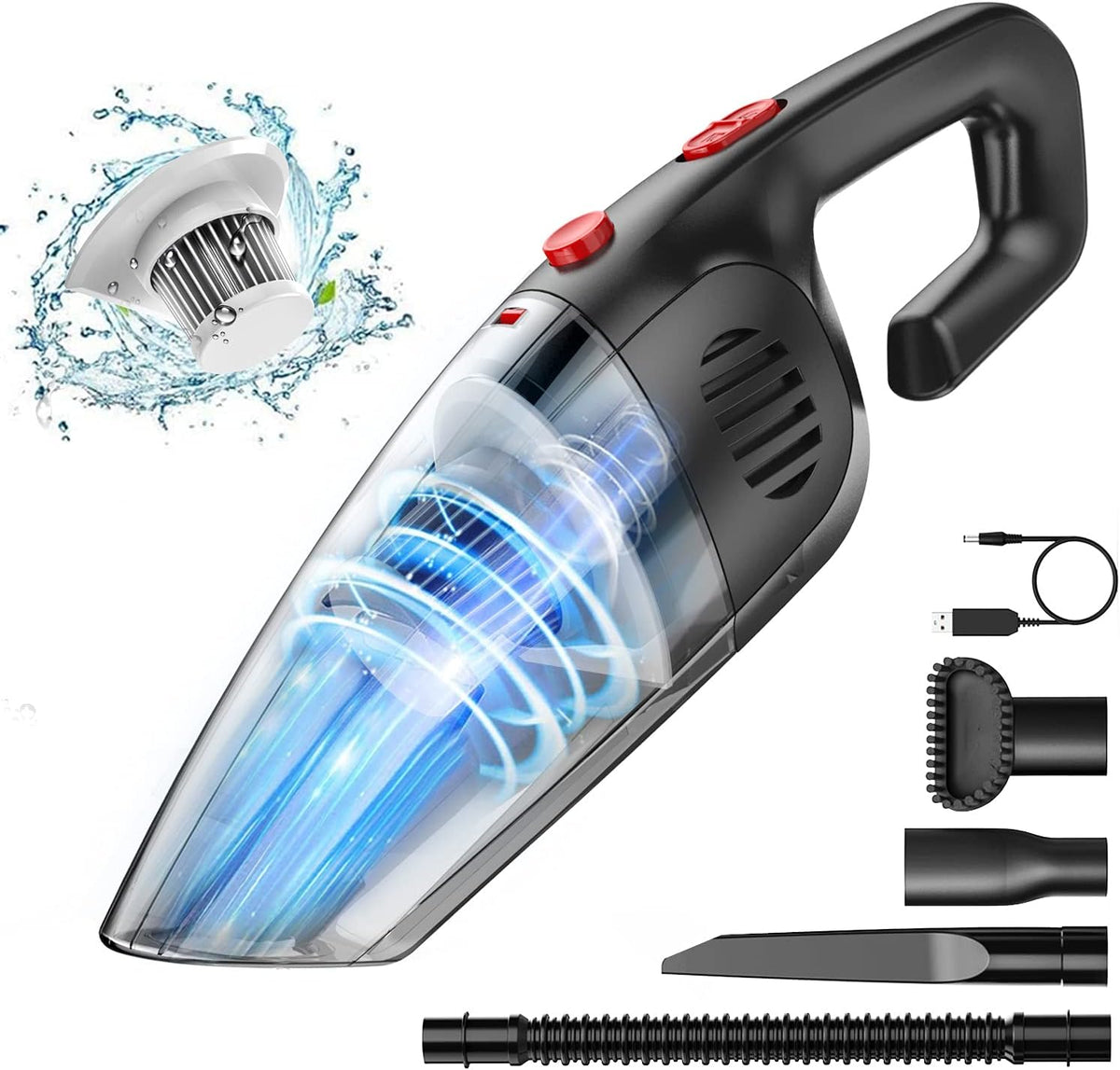Cordless Handheld Vacuum Wet&Dry F1004