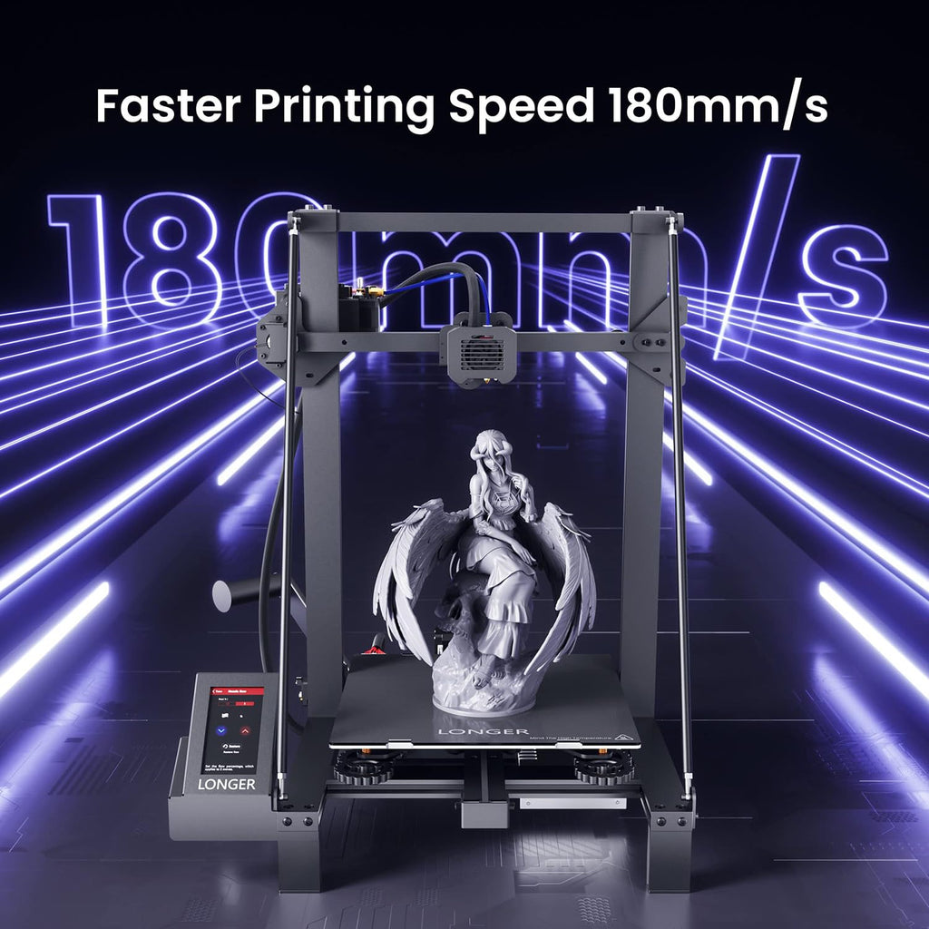 FDM 3D Printer with Large Build Size 11.8x11.8x15.7in G438840