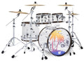 4-Piece Clear Acrylic Drum Set Shell Pack P8933