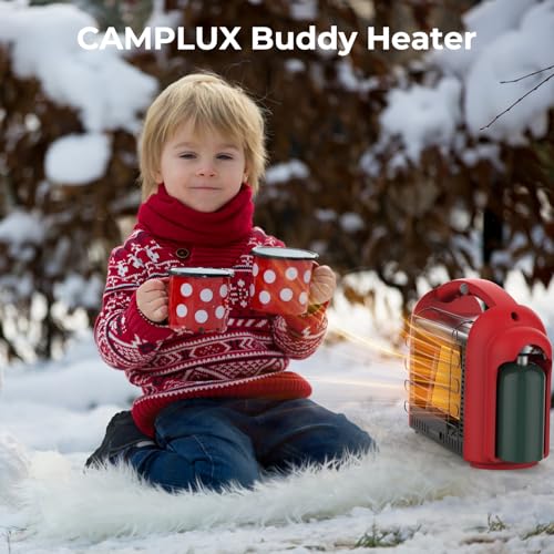 Red 12000 BTU Portable Propane Heater P560
