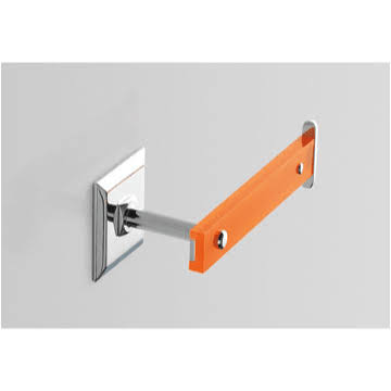 Plexiglass Toilet Roll Holder with Chrome Mount W563