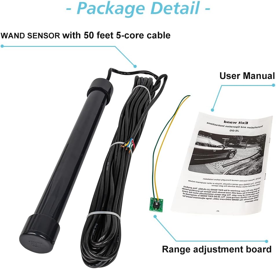 Automatic Sensor Car Detector Exit Wand J48764