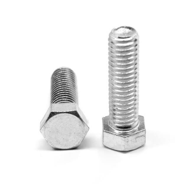 0.38in. -16 x 2.75 in. Coarse Threaded Grade 5 Hex Tap Bolt Medium Carbon Steel Zinc Plated Y6254