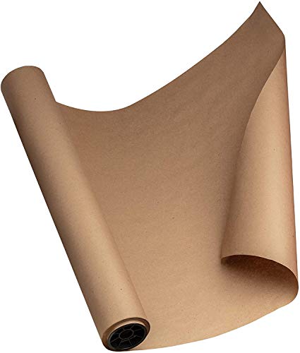 Brown Kraft Paper Roll 30 Inch x 150 Feet Recycled Wrapping Paper M6738