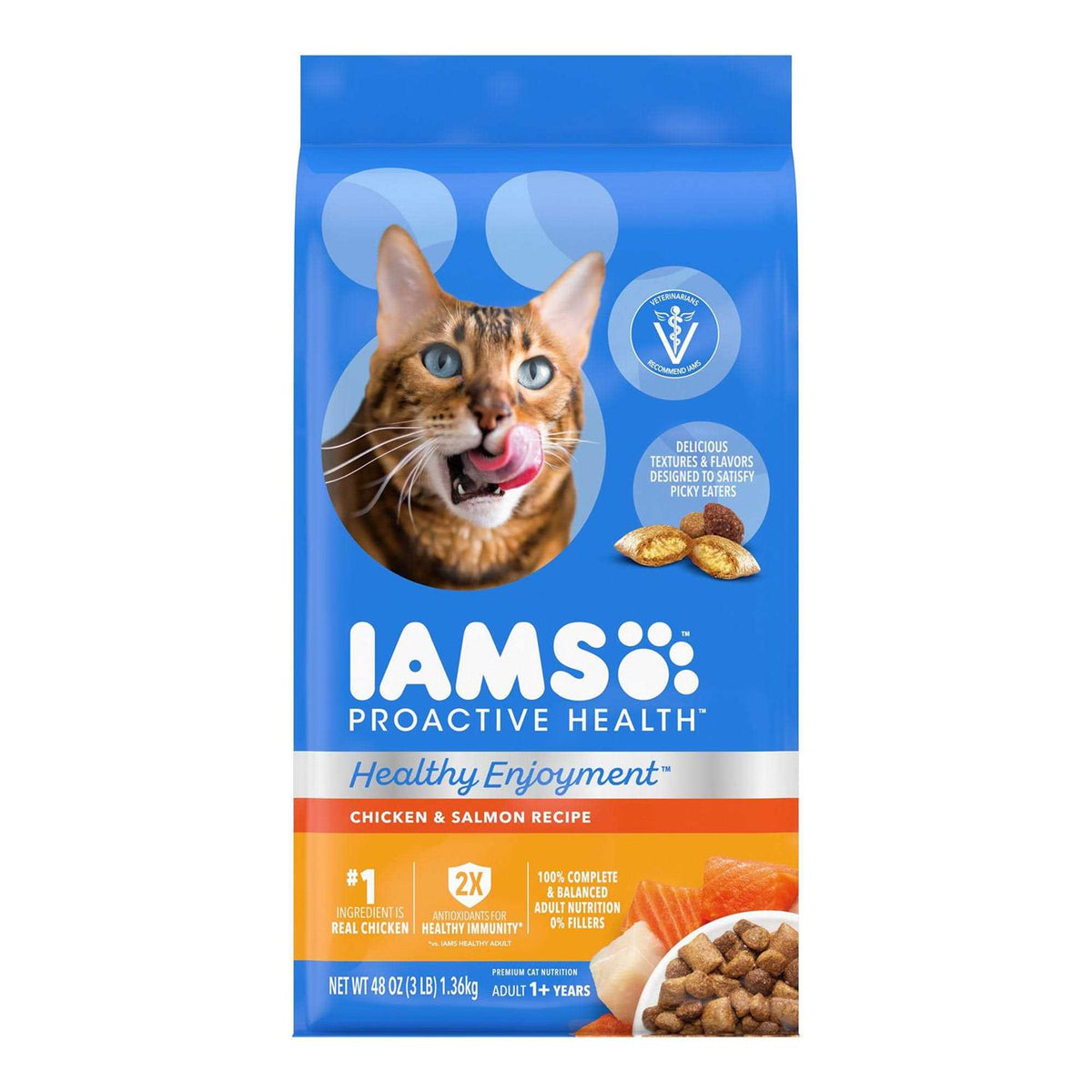 Chicken & Beef Dry Cat Food H416664