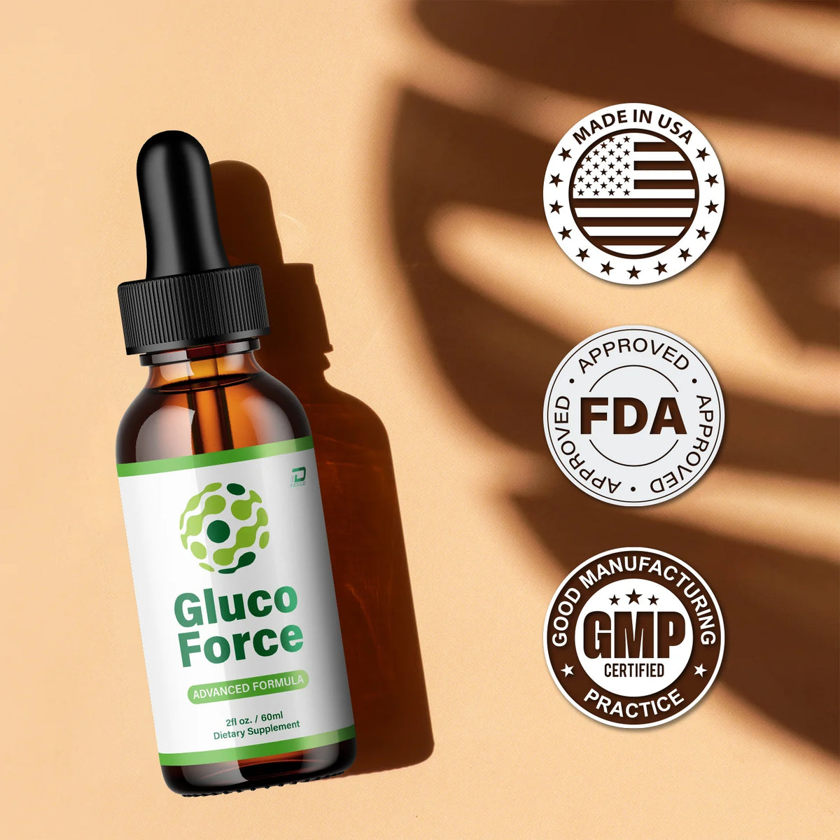 Gluco Force Drops V498