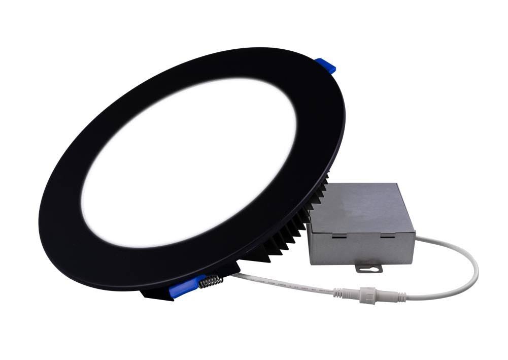 8 in. Round Black LED Downlight - 2700K K170462