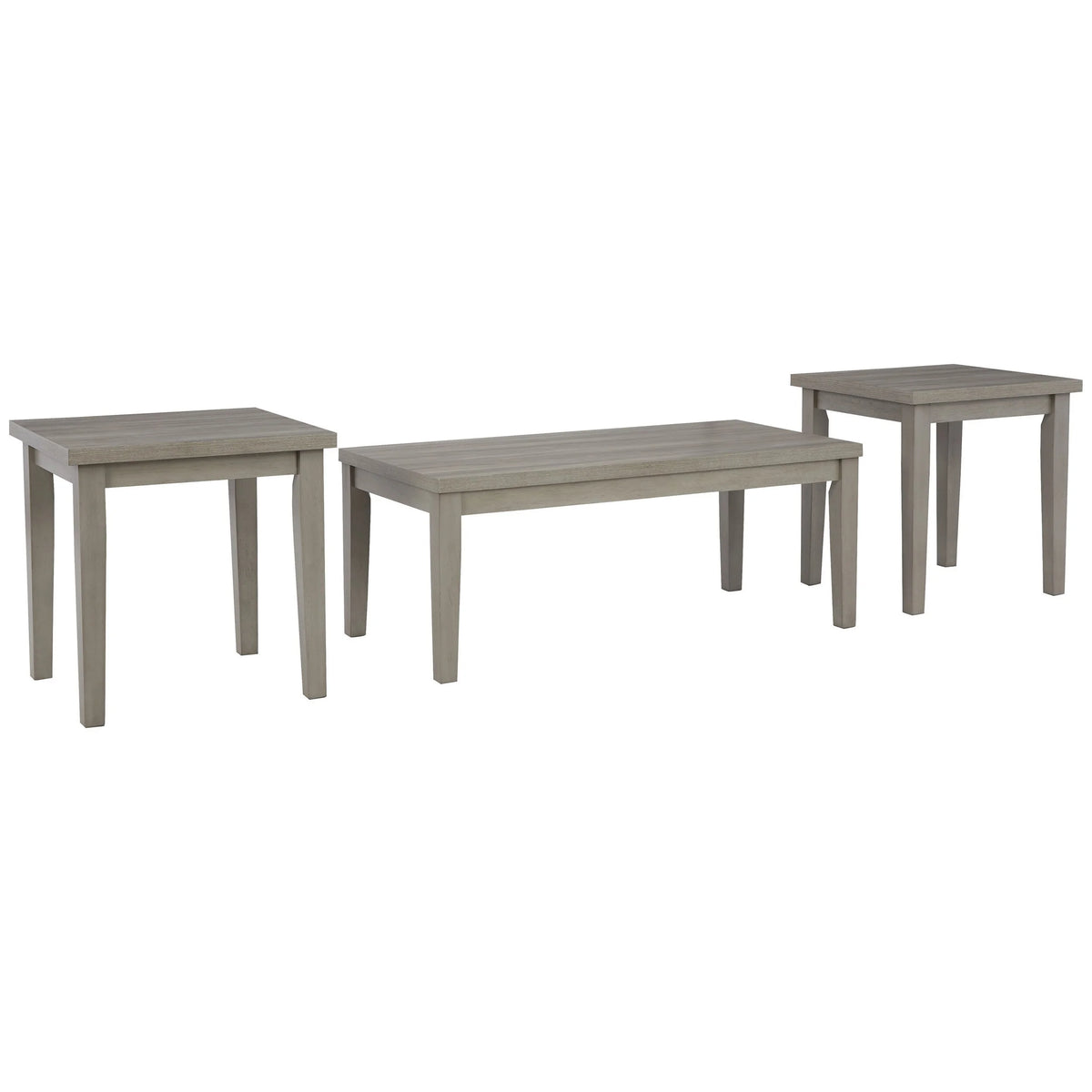 3 Piece Solid Wood Coffee Table Set A14632