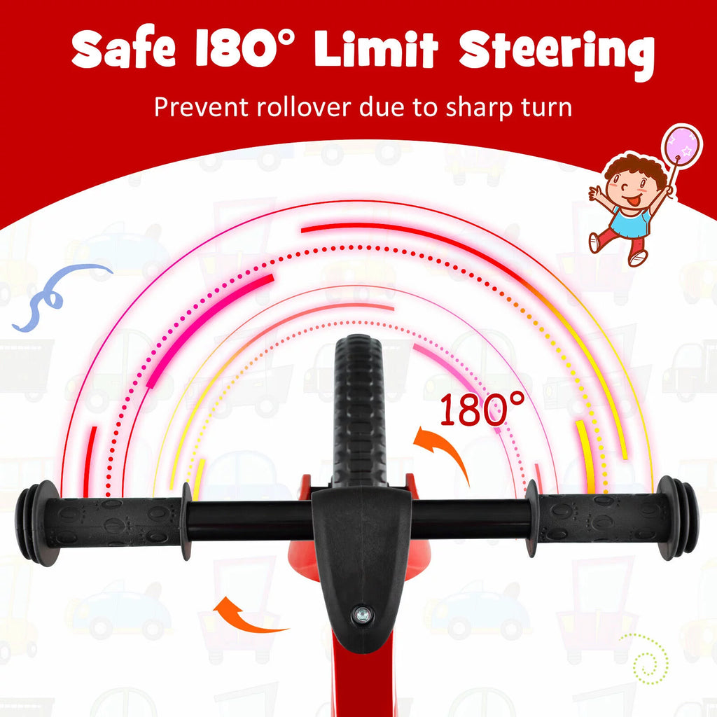 No Pedal Lightweight Toddler Training Bicycle with Adjustable Seat K946