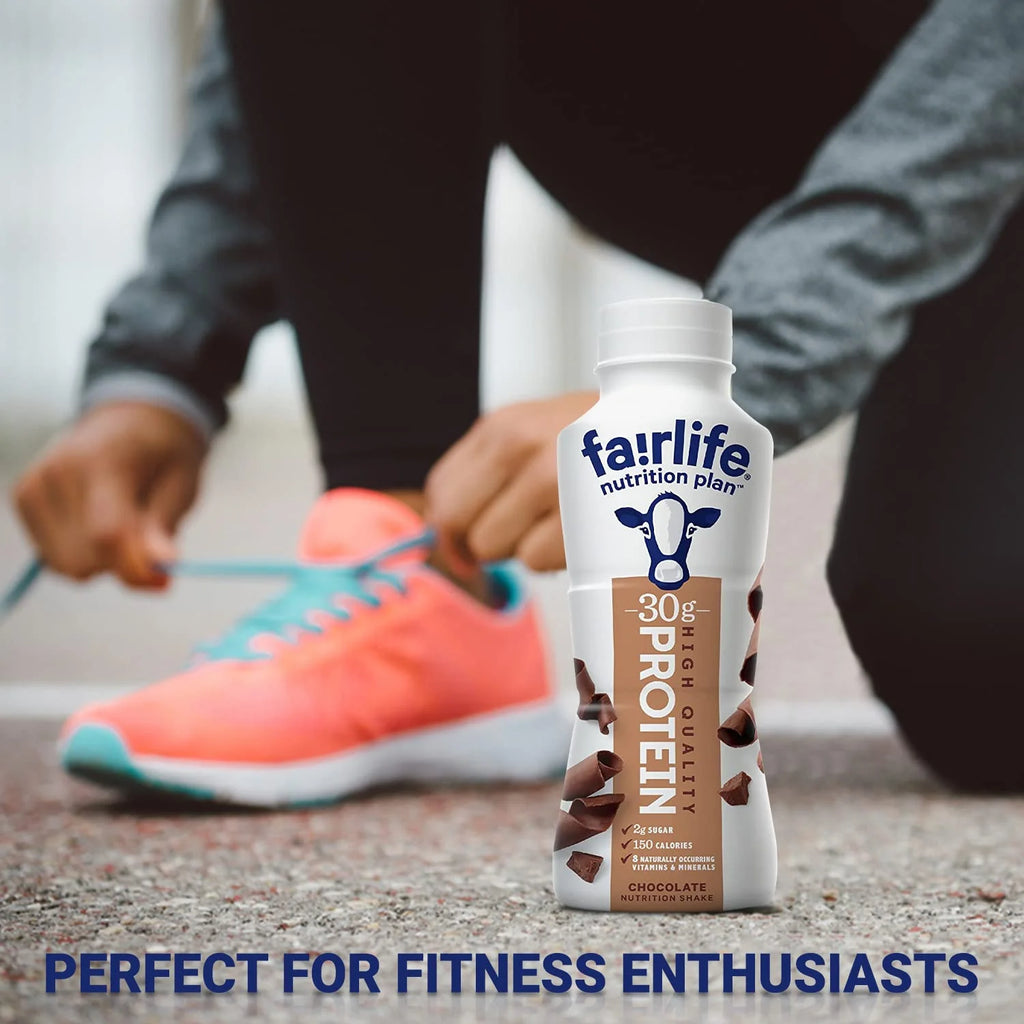 Vanilla & Chocolate High Protein Shake 12 pk Q701