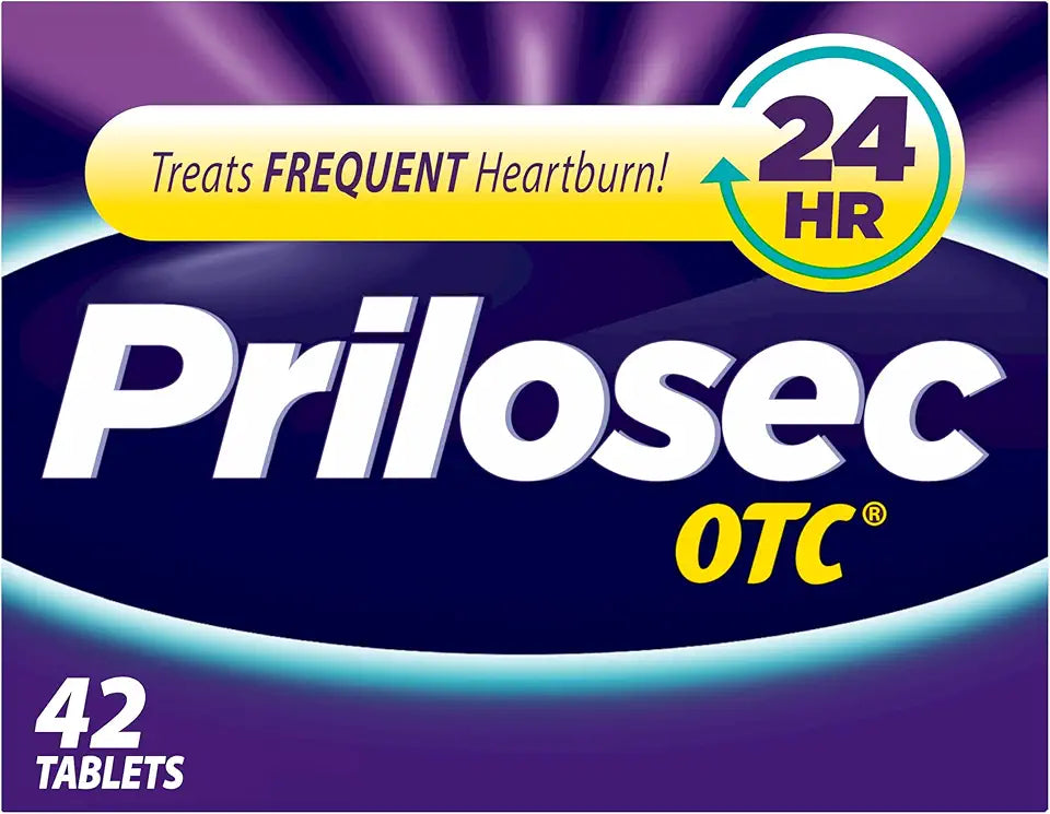 Omeprazole Delayed Release 20mg Acid Reducer 42 Tablets J102