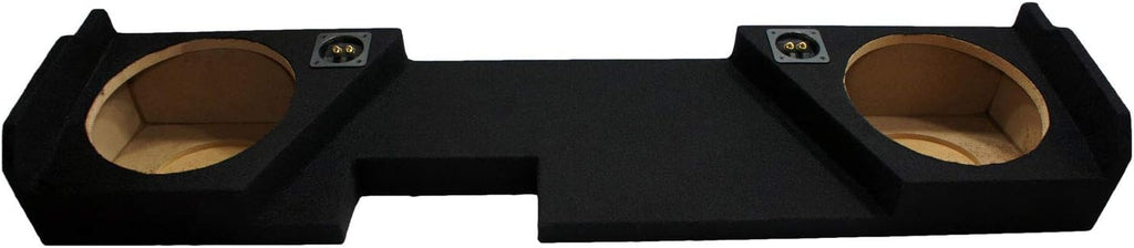 Dual 12" Sub Box Subwoofer Enclosure for Chevy Silverado Double Cab Truck U354