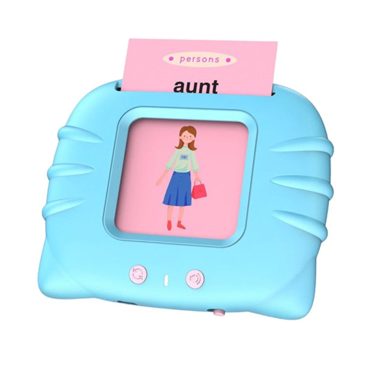 255 Cards Double-Sided Toddler Learning Toy Machine V3978