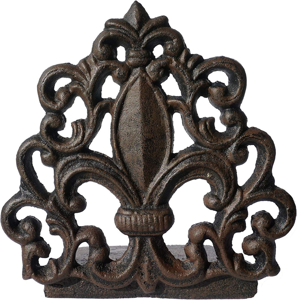 Antique Black Cast Iron Door Stop (2 Piece) I152