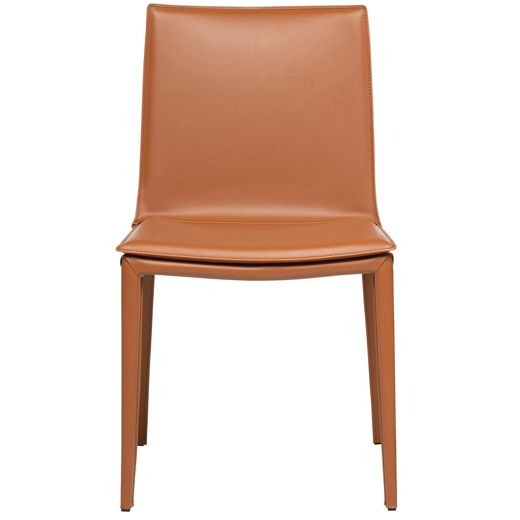 White Leather Dining Chair I548