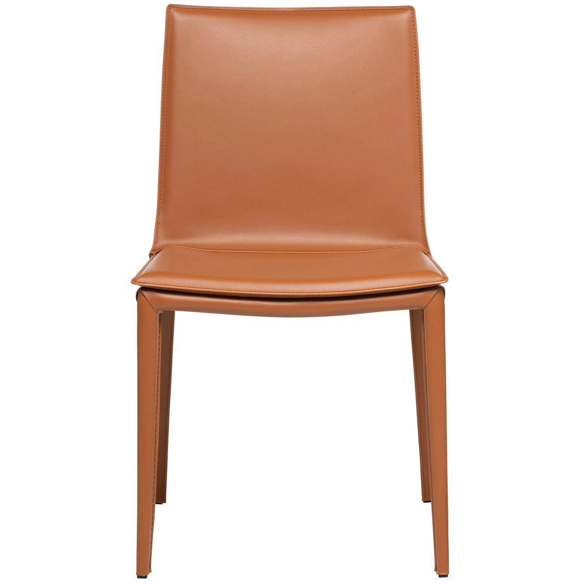 White Leather Dining Chair I548