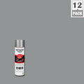 16 oz Silver Solvent-Based Inverted Marking Spray Paint (12-Pack) N969733