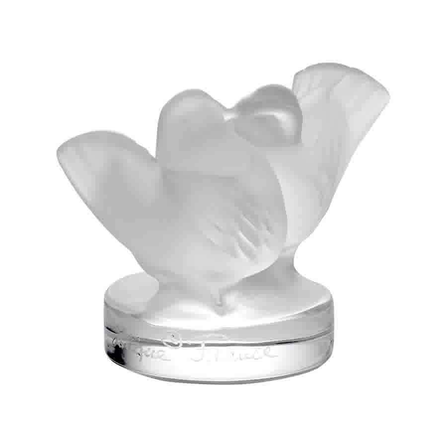 Clear Two Lovebirds Figurine I311317