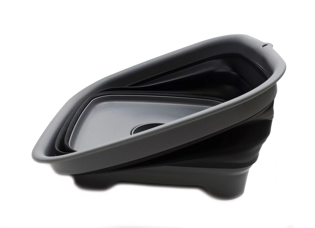 9.3L Collapsible Dishpan with Draining Plug F7286