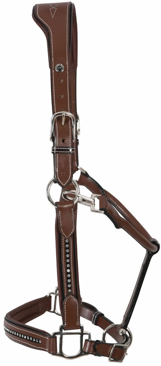 Padded Crystal Halter Dressage Saddle N667
