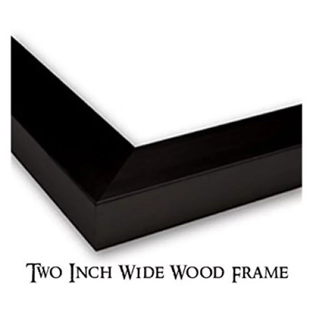 Black Modern Framed Art Print B81240