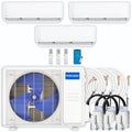 30,000 BTU 3 Zone Ductless Air Conditioner and Heat Pump Z52235