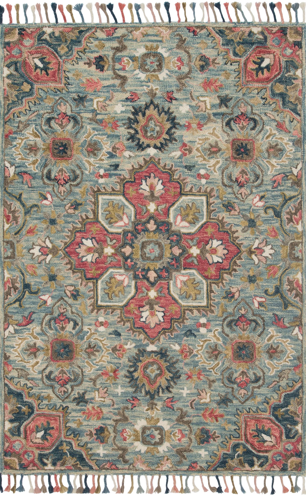 Light Blue 9'3 x 13' Rug A632