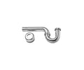 French Gold Lavatory P-Trap and Flange Kit U260