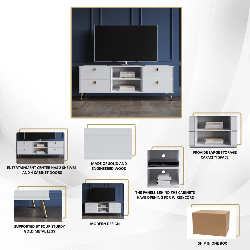 Modern Minimalist TV Console F7978