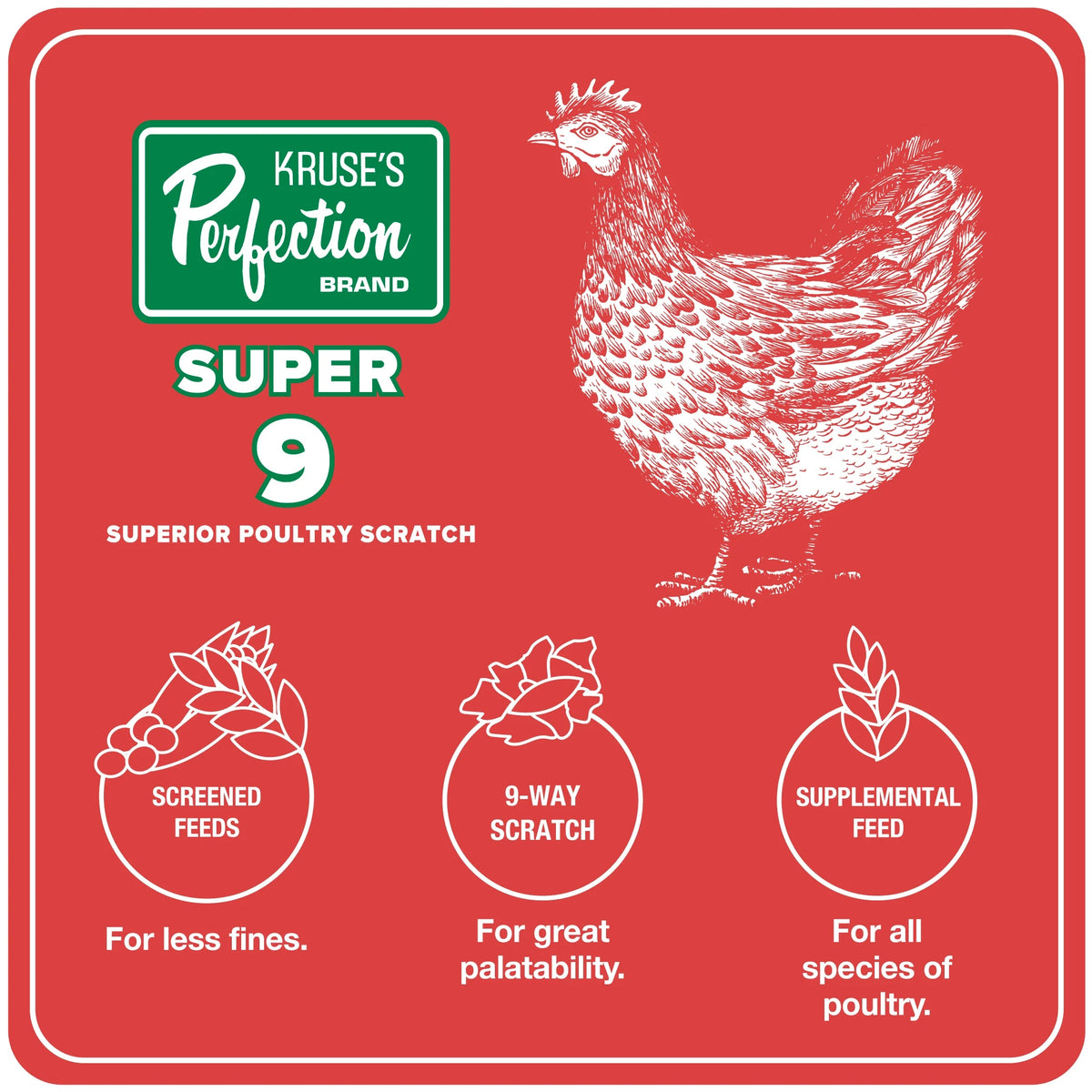 Poultry Scratch Grain 40 lb Y67919